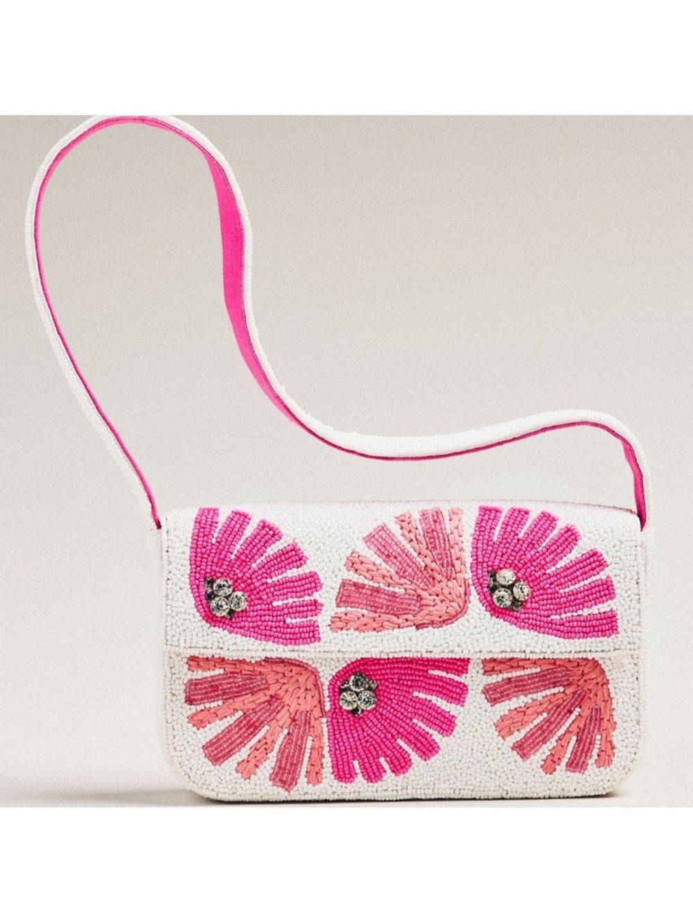 Fiona Beaded Bag: Floral Edition Celandine NWT Purse
